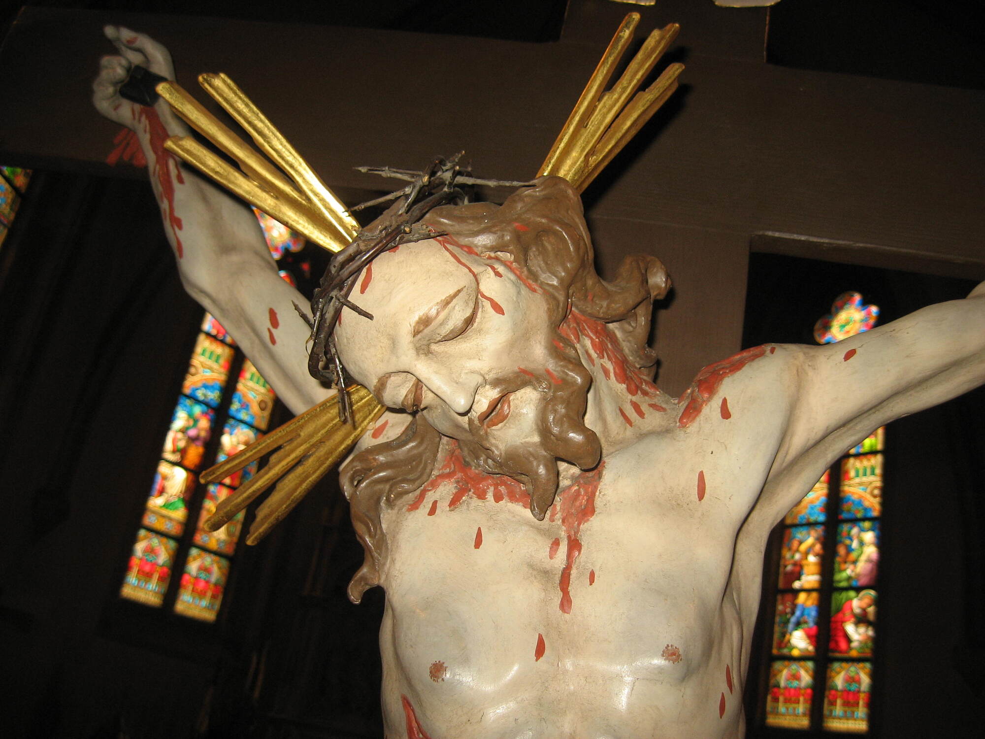 Jesus am Kreuz